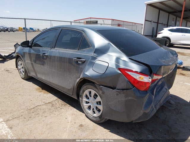 2016 Toyota Corolla L მანქანა იყიდება აუქციონზე, vin: 5YFBURHE5GP395634, აუქციონის ნომერი: 45790537