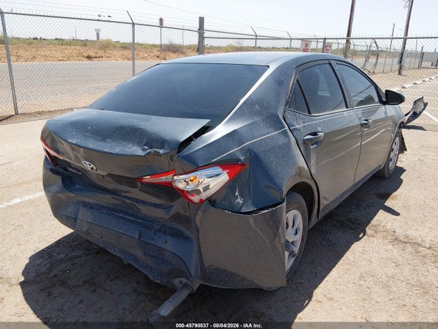 2016 Toyota Corolla L მანქანა იყიდება აუქციონზე, vin: 5YFBURHE5GP395634, აუქციონის ნომერი: 45790537