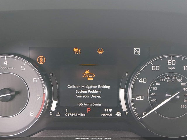 45790561 :رقم المزاد ، 5J8TC2H72NL004561 vin ، 2022 Acura Rdx Advance Package مزاد بيع