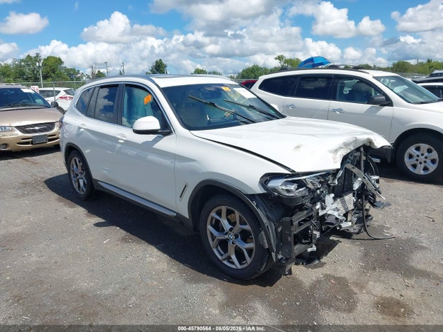 2022 Bmw X3 Xdrive30i მანქანა იყიდება აუქციონზე, vin: 5UX53DP03N9K65104, აუქციონის ნომერი: 45790564