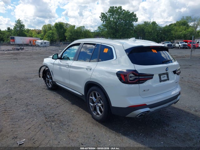 Aukcja sprzedaży 2022 Bmw X3 Xdrive30i, vin: 5UX53DP03N9K65104, numer aukcji: 45790564