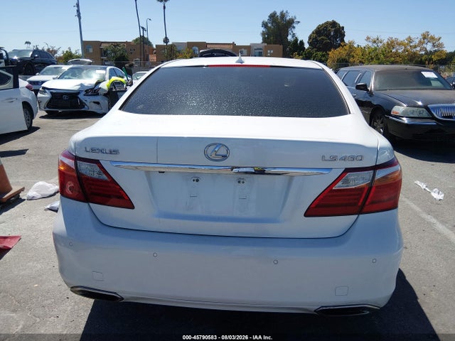 2010 Lexus Ls 460 მანქანა იყიდება აუქციონზე, vin: JTHBL5EF7A5101355, აუქციონის ნომერი: 45790583