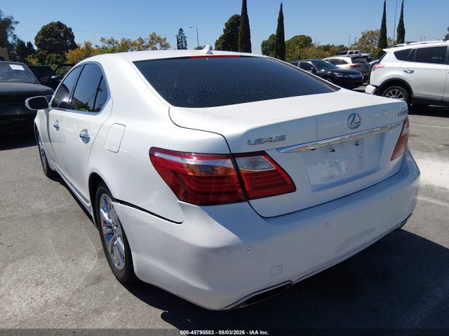 2010 Lexus Ls 460 მანქანა იყიდება აუქციონზე, vin: JTHBL5EF7A5101355, აუქციონის ნომერი: 45790583