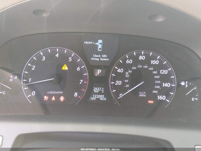 2010 Lexus Ls 460 მანქანა იყიდება აუქციონზე, vin: JTHBL5EF7A5101355, აუქციონის ნომერი: 45790583