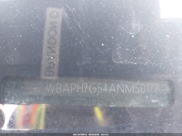 45790610 :رقم المزاد ، WBAPH7G54ANM50172 vin ، 2010 Bmw 328i مزاد بيع
