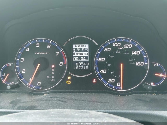 45790684 :رقم المزاد ، JH4CL96876C036215 vin ، 2006 Acura Tsx مزاد بيع