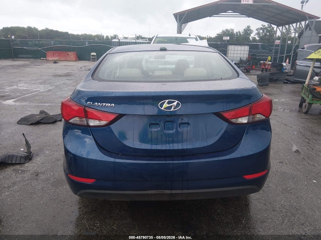 2016 Hyundai Elantra Se მანქანა იყიდება აუქციონზე, vin: KMHDH4AE9GU557015, აუქციონის ნომერი: 45790735