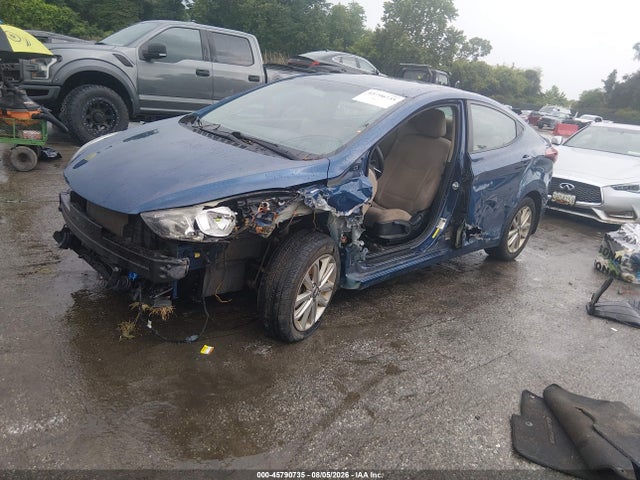 2016 Hyundai Elantra Se მანქანა იყიდება აუქციონზე, vin: KMHDH4AE9GU557015, აუქციონის ნომერი: 45790735