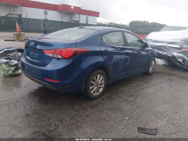 2016 Hyundai Elantra Se მანქანა იყიდება აუქციონზე, vin: KMHDH4AE9GU557015, აუქციონის ნომერი: 45790735