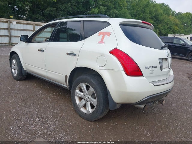 Продаж на аукціоні авто 2006 Nissan Murano Sl, vin: JN8AZ08W76W551880, номер лоту: 45790739