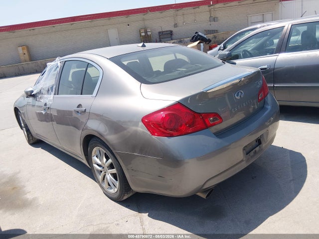 2009 Infiniti G37 Journey მანქანა იყიდება აუქციონზე, vin: JNKCV61E29M309890, აუქციონის ნომერი: 45790872