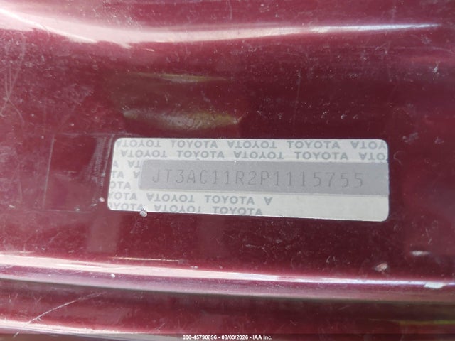 1993 Toyota Previa Dx მანქანა იყიდება აუქციონზე, vin: JT3AC11R2P1115755, აუქციონის ნომერი: 45790896