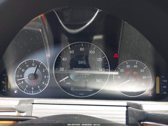 45791002 :رقم المزاد ، WDBUH87X17B145749 vin ، 2007 Mercedes-benz E 350 4matic مزاد بيع