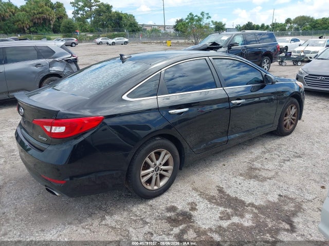 2015 Hyundai Sonata Se მანქანა იყიდება აუქციონზე, vin: 5NPE24AFXFH155662, აუქციონის ნომერი: 45791037