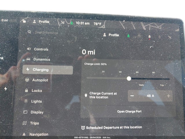 45791060 :رقم المزاد ، 5YJ3E1EB2RF801963 vin ، 2024 Tesla Model 3 Long Range Dual Motor All-wheel Drive مزاد بيع