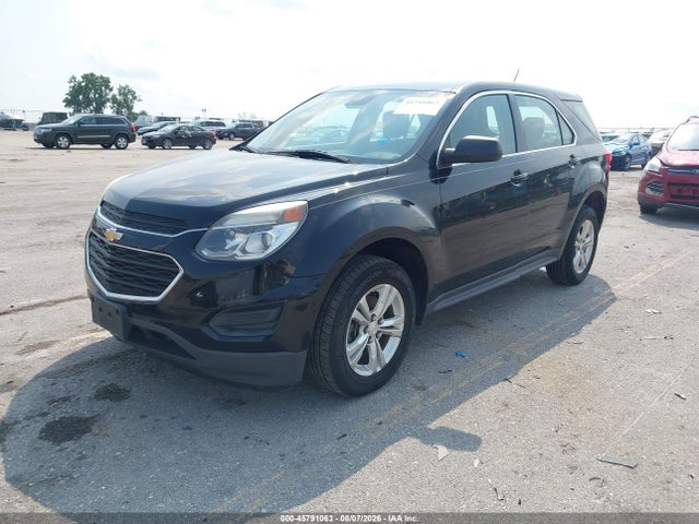 2016 Chevrolet Equinox Ls მანქანა იყიდება აუქციონზე, vin: 2GNALBEK0G6321613, აუქციონის ნომერი: 45791063