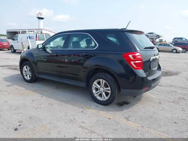 2016 Chevrolet Equinox Ls მანქანა იყიდება აუქციონზე, vin: 2GNALBEK0G6321613, აუქციონის ნომერი: 45791063
