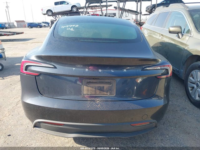 45791075 :رقم المزاد ، 5YJ3E1EA4SF049972 vin ، 2025 Tesla Model 3 Long Range Rear-wheel Drive/standard Rear-wheel Drive مزاد بيع