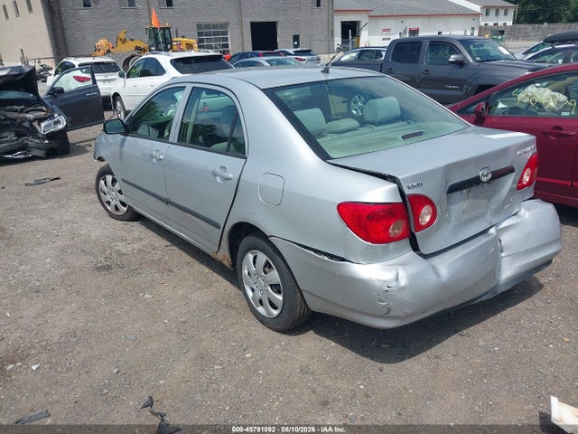 45791092 :رقم المزاد ، JTDBR32EX60059039 vin ، 2006 Toyota Corolla Ce مزاد بيع