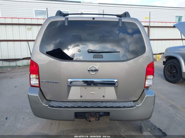 2007 Nissan Pathfinder S მანქანა იყიდება აუქციონზე, vin: 5N1AR18U77C629492, აუქციონის ნომერი: 45791116