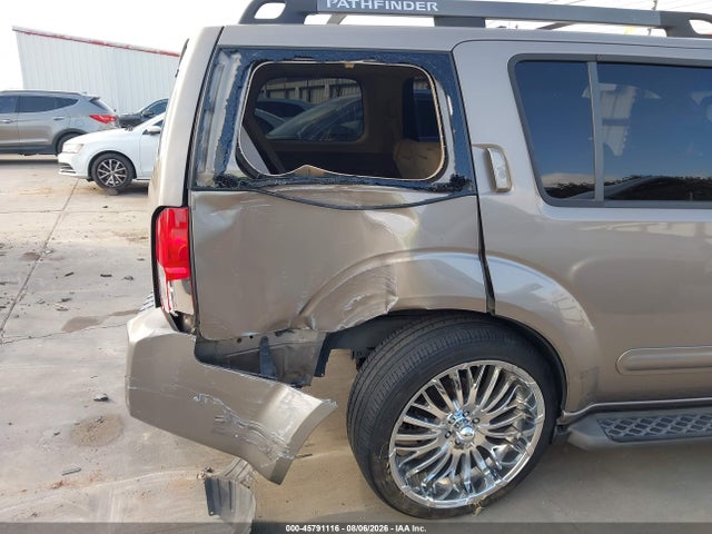2007 Nissan Pathfinder S მანქანა იყიდება აუქციონზე, vin: 5N1AR18U77C629492, აუქციონის ნომერი: 45791116