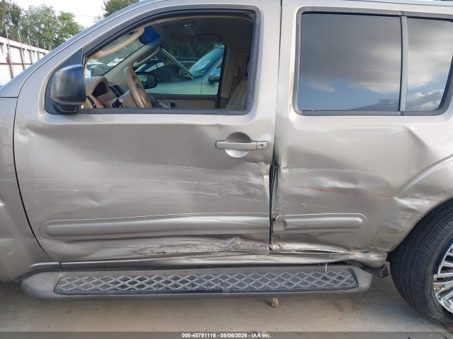 2007 Nissan Pathfinder S მანქანა იყიდება აუქციონზე, vin: 5N1AR18U77C629492, აუქციონის ნომერი: 45791116