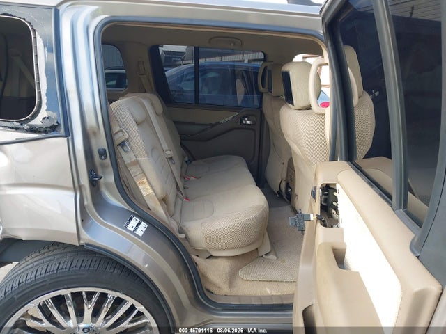 2007 Nissan Pathfinder S მანქანა იყიდება აუქციონზე, vin: 5N1AR18U77C629492, აუქციონის ნომერი: 45791116