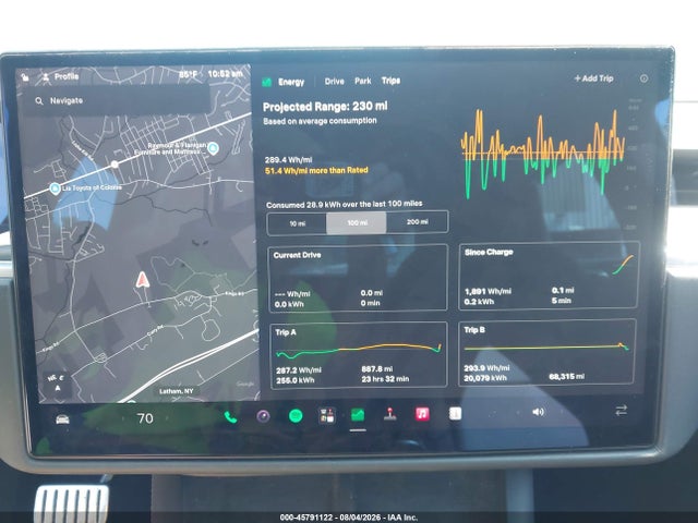 Продажа на аукционе авто 2021 Tesla Model S Long Range Dual Motor All-wheel Drive, vin: 5YJSA1E5XMF428343, номер лота: 45791122