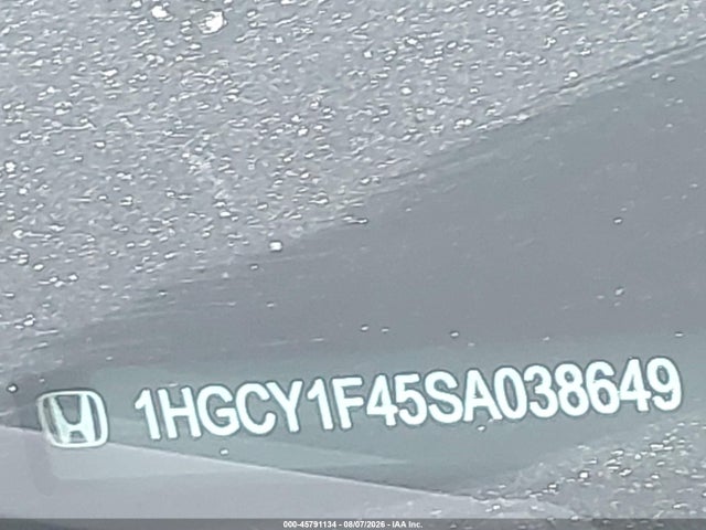 Aukcja sprzedaży 2025 Honda Accord Se, vin: 1HGCY1F45SA038649, numer aukcji: 45791134