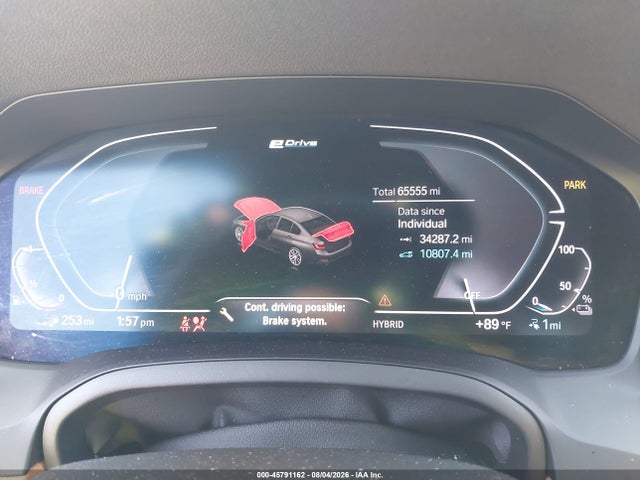 2022 Bmw 330e Xdrive მანქანა იყიდება აუქციონზე, vin: 3MW5P9J02N8C23624, აუქციონის ნომერი: 45791162