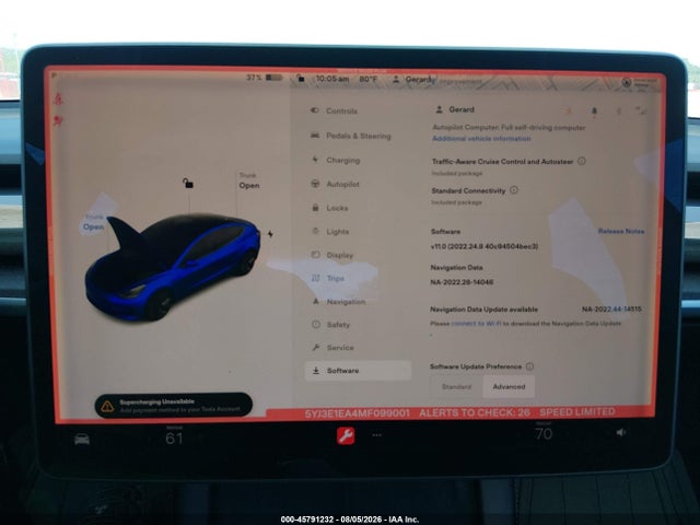 Tesla Model 3 Standard Range Plus Rear-wheel Drive 2021 5YJ3E1EA4MF099001 Image 19