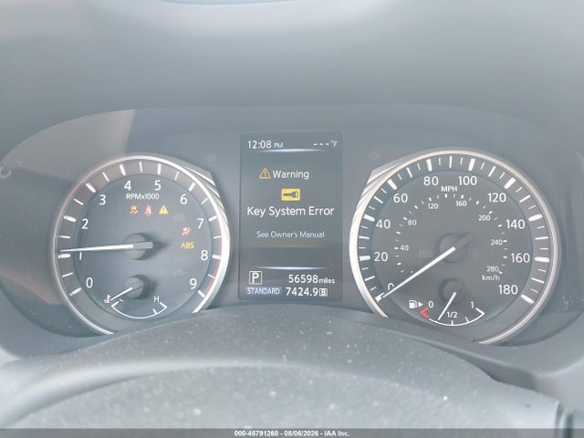 45791260 :رقم المزاد ، JN1EV7AP4JM357982 vin ، 2018 Infiniti Q50 3.0t Luxe مزاد بيع