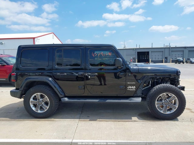 Aukcja sprzedaży 2021 Jeep Wrangler Unlimited Sahara 4x4, vin: 1C4HJXEG9MW801334, numer aukcji: 45791298
