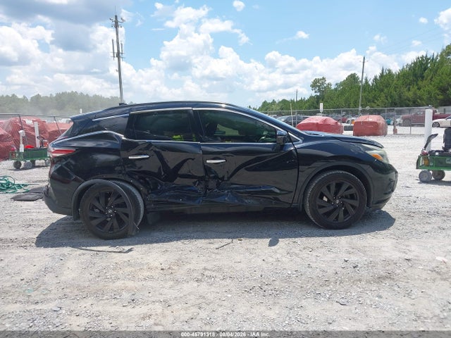 45791318 :رقم المزاد ، 5N1AZ2MG0JN129143 vin ، 2018 Nissan Murano Sl مزاد بيع