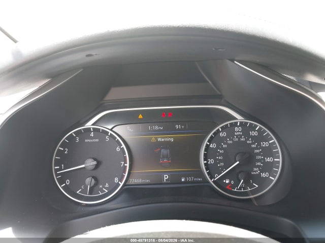45791318 :رقم المزاد ، 5N1AZ2MG0JN129143 vin ، 2018 Nissan Murano Sl مزاد بيع