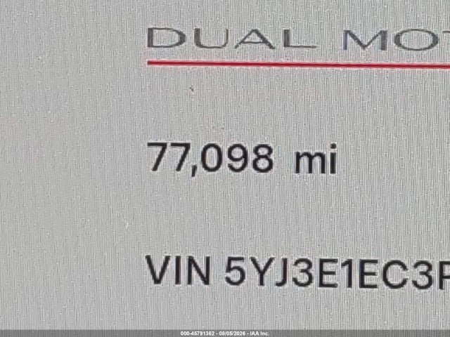 Aukcja sprzedaży 2023 Tesla Model 3 Performance Dual Motor All-wheel Drive, vin: 5YJ3E1EC3PF411623, numer aukcji: 45791362