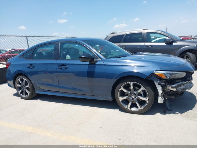 45791366 :رقم المزاد ، 2HGFE4F82SH343960 vin ، 2025 Honda Civic Hybrid Sport/sport Touring مزاد بيع