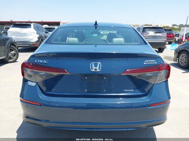 45791366 :رقم المزاد ، 2HGFE4F82SH343960 vin ، 2025 Honda Civic Hybrid Sport/sport Touring مزاد بيع