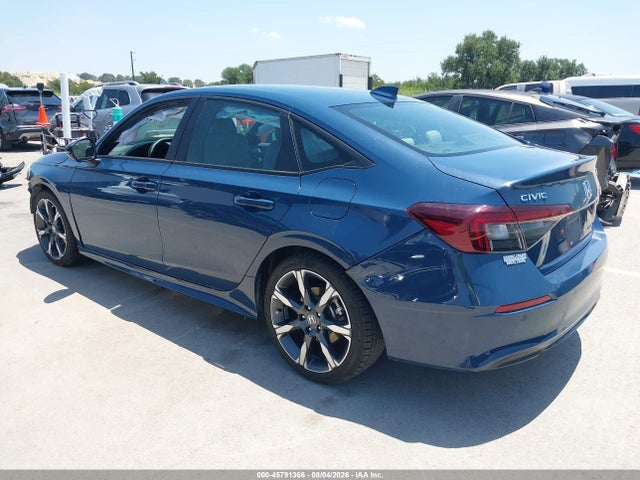 45791366 :رقم المزاد ، 2HGFE4F82SH343960 vin ، 2025 Honda Civic Hybrid Sport/sport Touring مزاد بيع