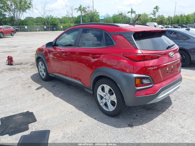 2018 Hyundai Kona Limited მანქანა იყიდება აუქციონზე, vin: KM8K33A54JU080579, აუქციონის ნომერი: 45791421