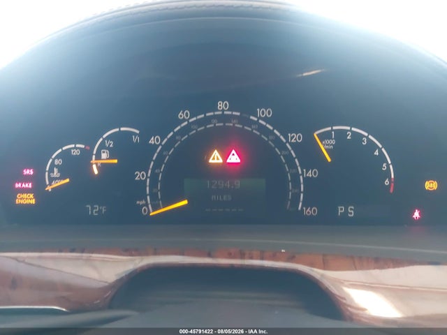 Aukcja sprzedaży 2005 Mercedes-benz S 600, vin: WDBNG76J55A460426, numer aukcji: 45791422