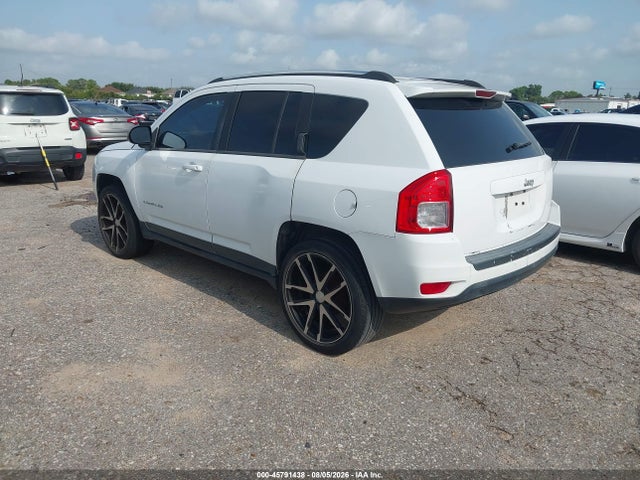 2012 Jeep Compass Sport მანქანა იყიდება აუქციონზე, vin: 1C4NJCBA8CD550571, აუქციონის ნომერი: 45791438