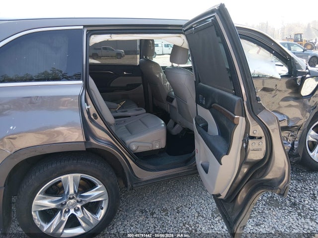 Toyota Highlander Limited V6 2014 5TDDKRFH3ES008319 Image 8