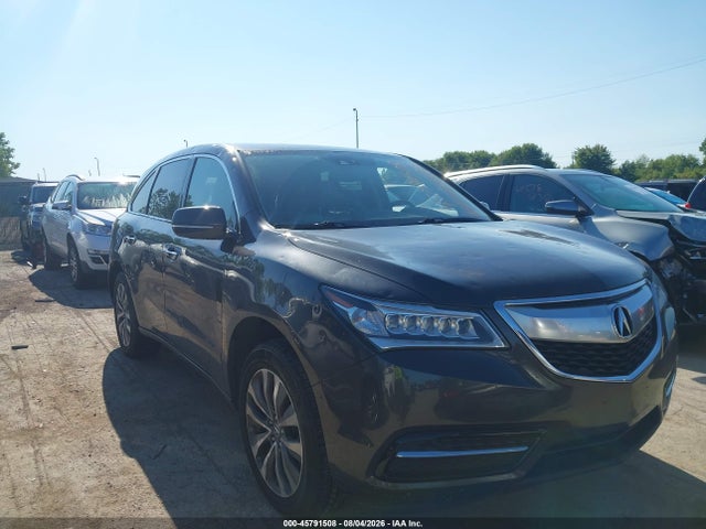 Auction sale of the 2015 Acura Mdx Technology Package, vin: 5FRYD4H49FB027373, lot number: 45791508