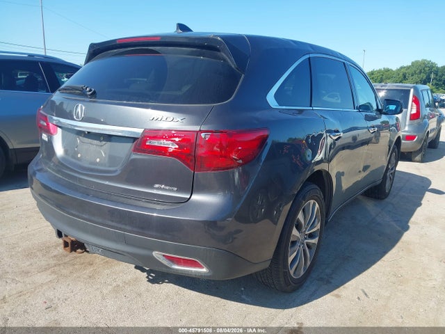 Продажа на аукционе авто 2015 Acura Mdx Technology Package, vin: 5FRYD4H49FB027373, номер лота: 45791508