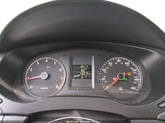 2014 Volkswagen Jetta 2.0l S მანქანა იყიდება აუქციონზე, vin: 3VW2K7AJ3EM382948, აუქციონის ნომერი: 45791566