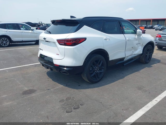 2024 Chevrolet Blazer Awd Rs მანქანა იყიდება აუქციონზე, vin: 3GNKBKRS6RS186904, აუქციონის ნომერი: 45791593