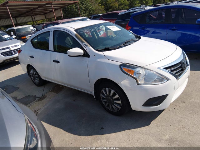 2017 Nissan Versa 1.6 S+ მანქანა იყიდება აუქციონზე, vin: 3N1CN7APXHL859049, აუქციონის ნომერი: 45791657