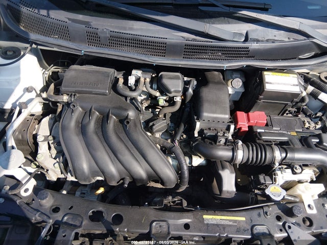 2017 Nissan Versa 1.6 S+ მანქანა იყიდება აუქციონზე, vin: 3N1CN7APXHL859049, აუქციონის ნომერი: 45791657