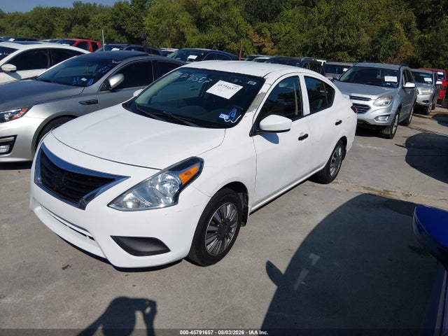 2017 Nissan Versa 1.6 S+ მანქანა იყიდება აუქციონზე, vin: 3N1CN7APXHL859049, აუქციონის ნომერი: 45791657